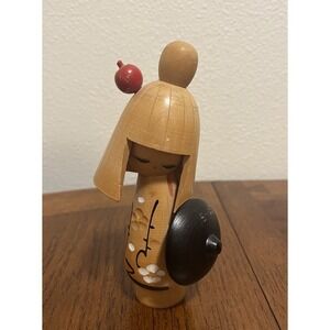 Traditional Japanese Sosaku Kokeshi‎ Doll, purchased in Japan, Vintage